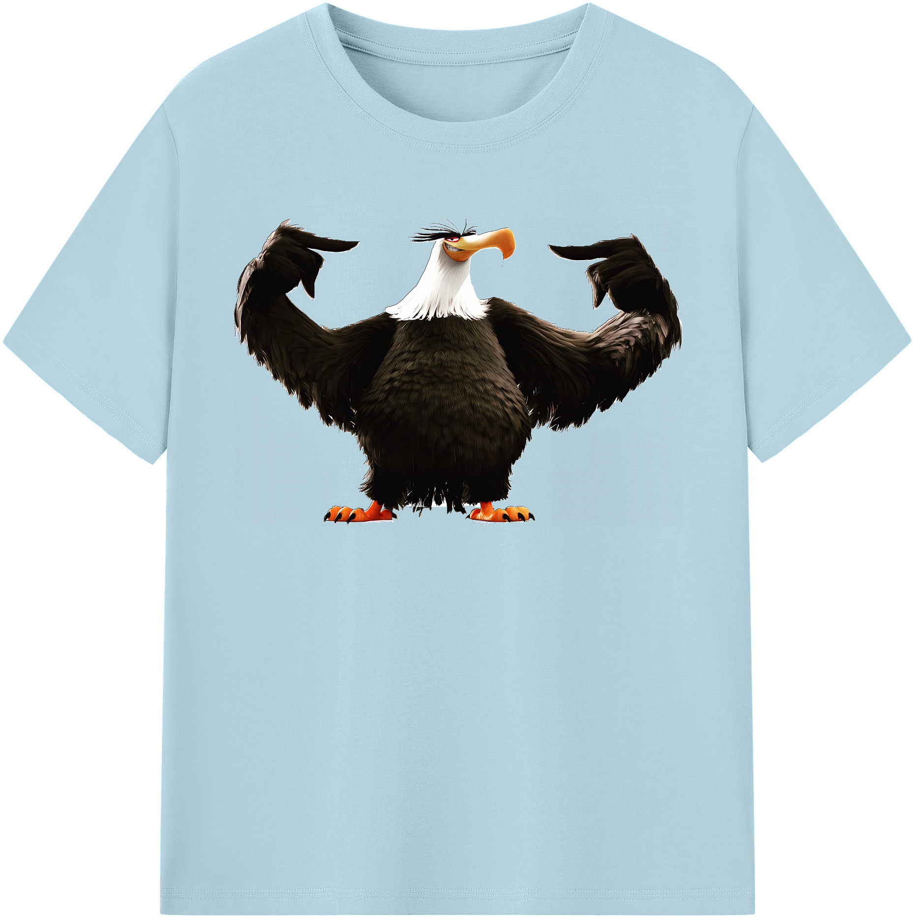 （画像用） Angry Birds アングリーバード 綿100％半袖Tシャツ（フロントプリント）